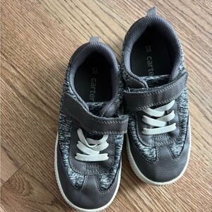 Carter's Kids Black and Gray Sneakers